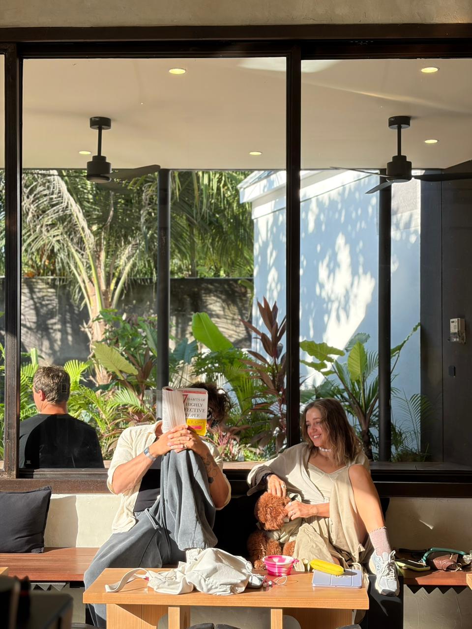 Guests at LOMA Coffee